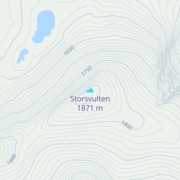 Map of Storsvulten