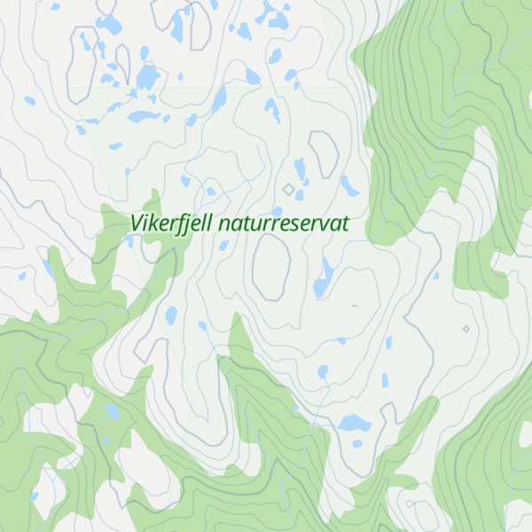 Map of Urdevassfjellet