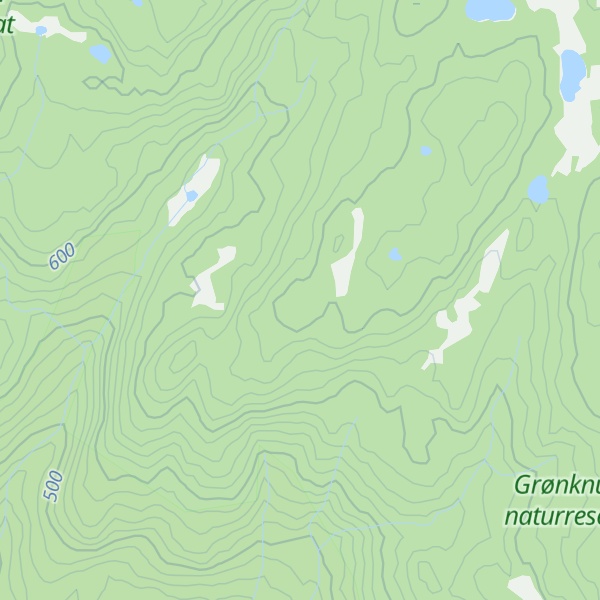 Map of Bjønnestillingsåsen