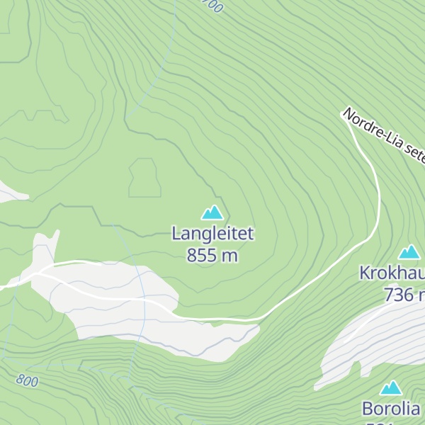 Map of Langleitet