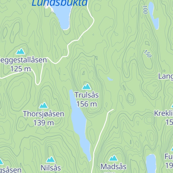 Map of Trulsås