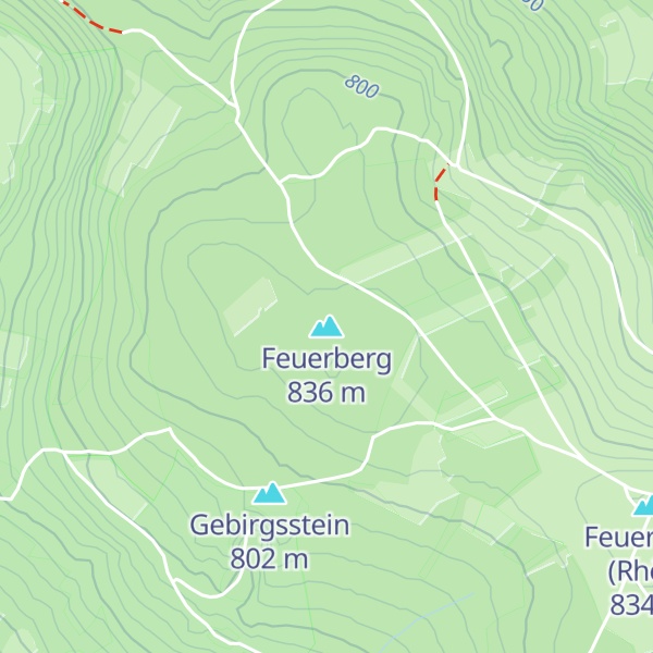 Map of Feuerberg