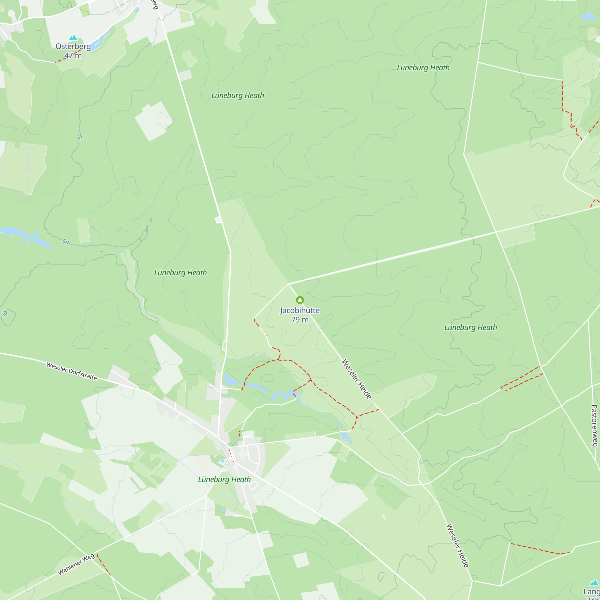 Jacobihütte map