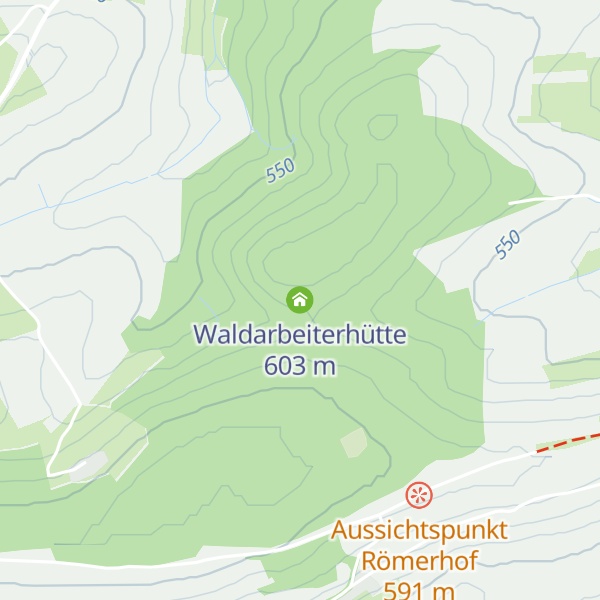 Map of Waldarbeiterhütte