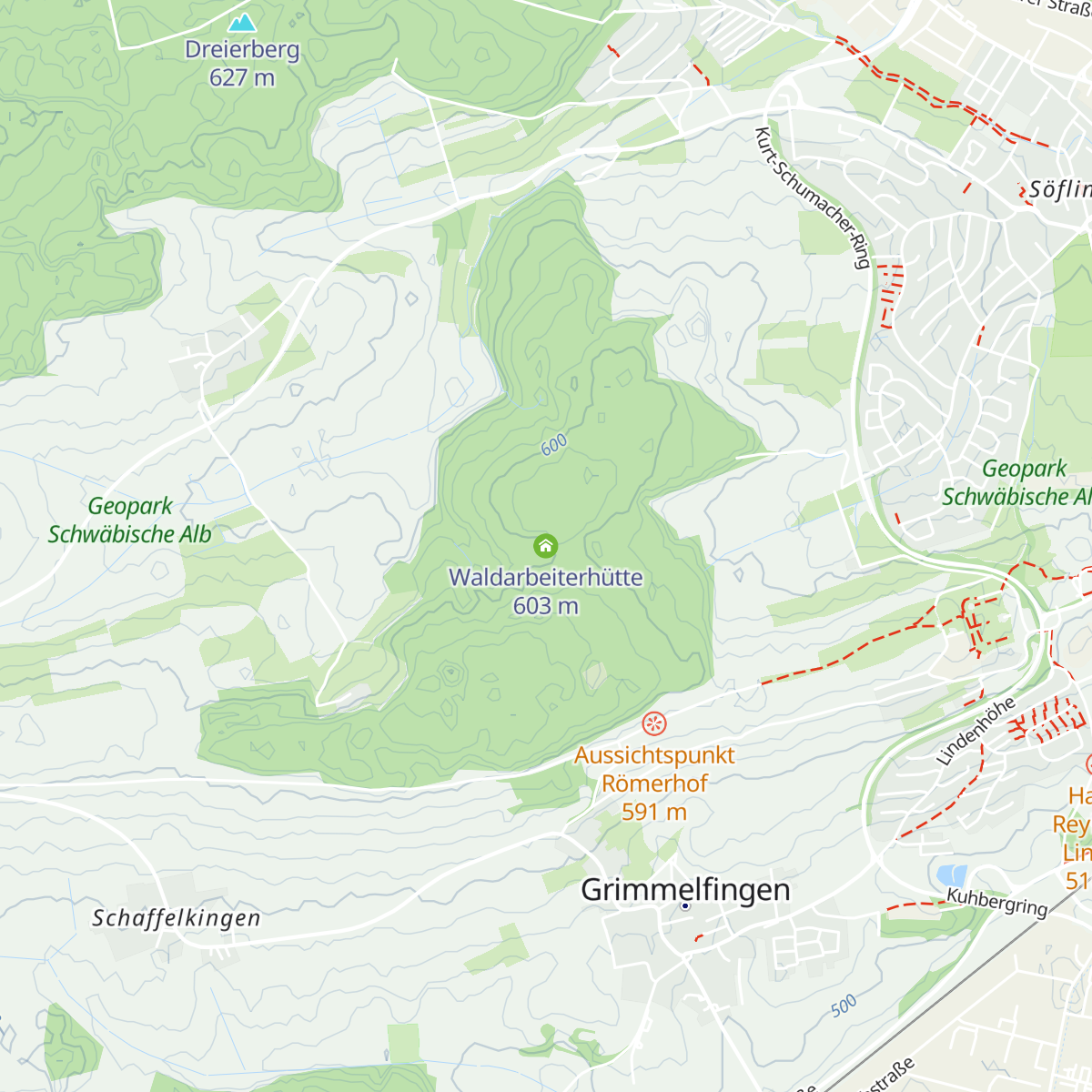 Waldarbeiterhütte map
