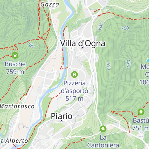 Map of Pizzeria d'asporto