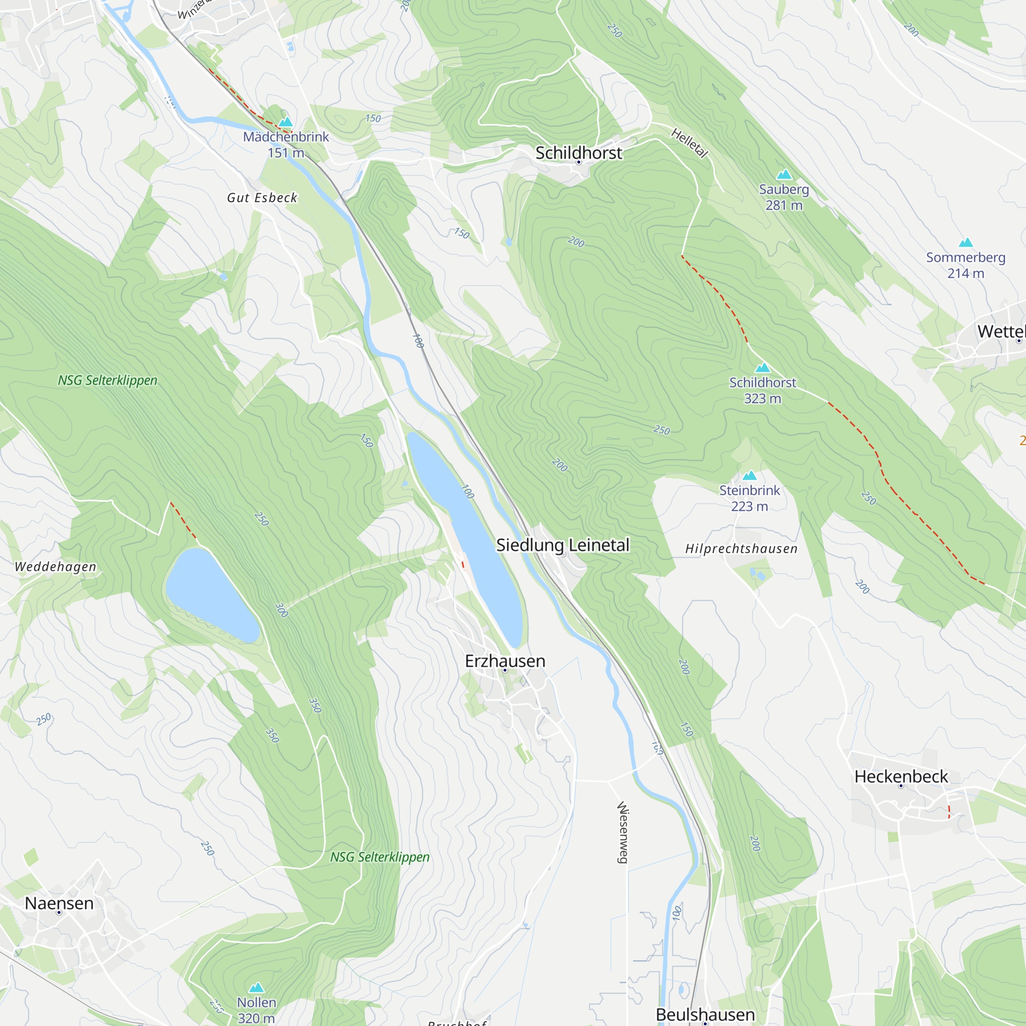 Schutzhütte map