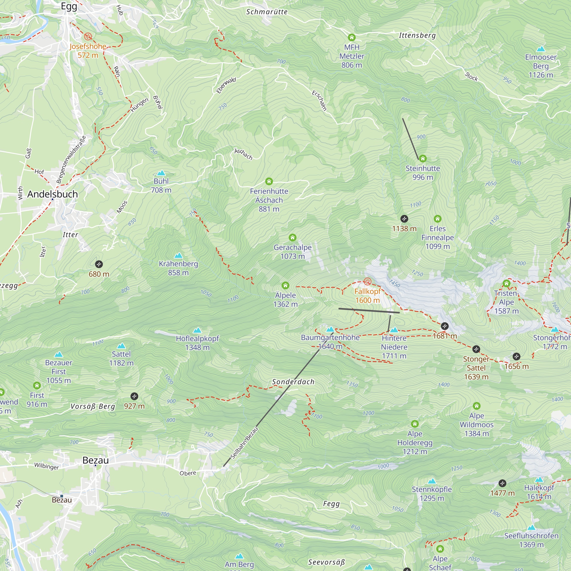 Älpele map