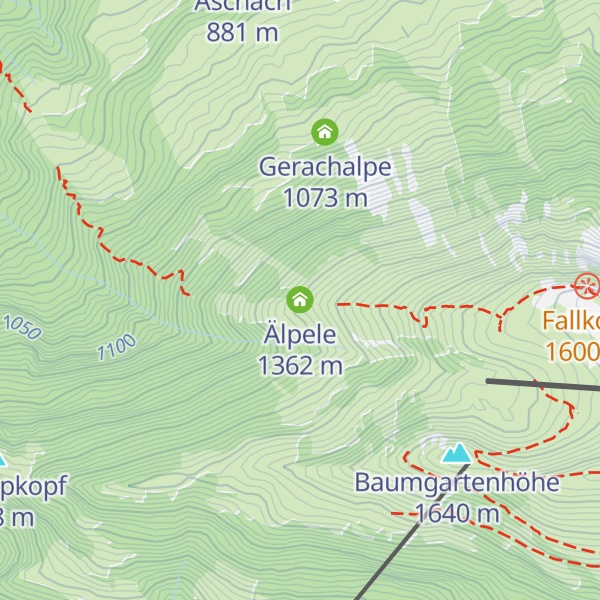 Map of Älpele
