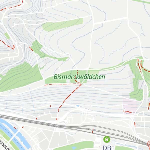 Map of Wetterschutzhütte der Parkwächter