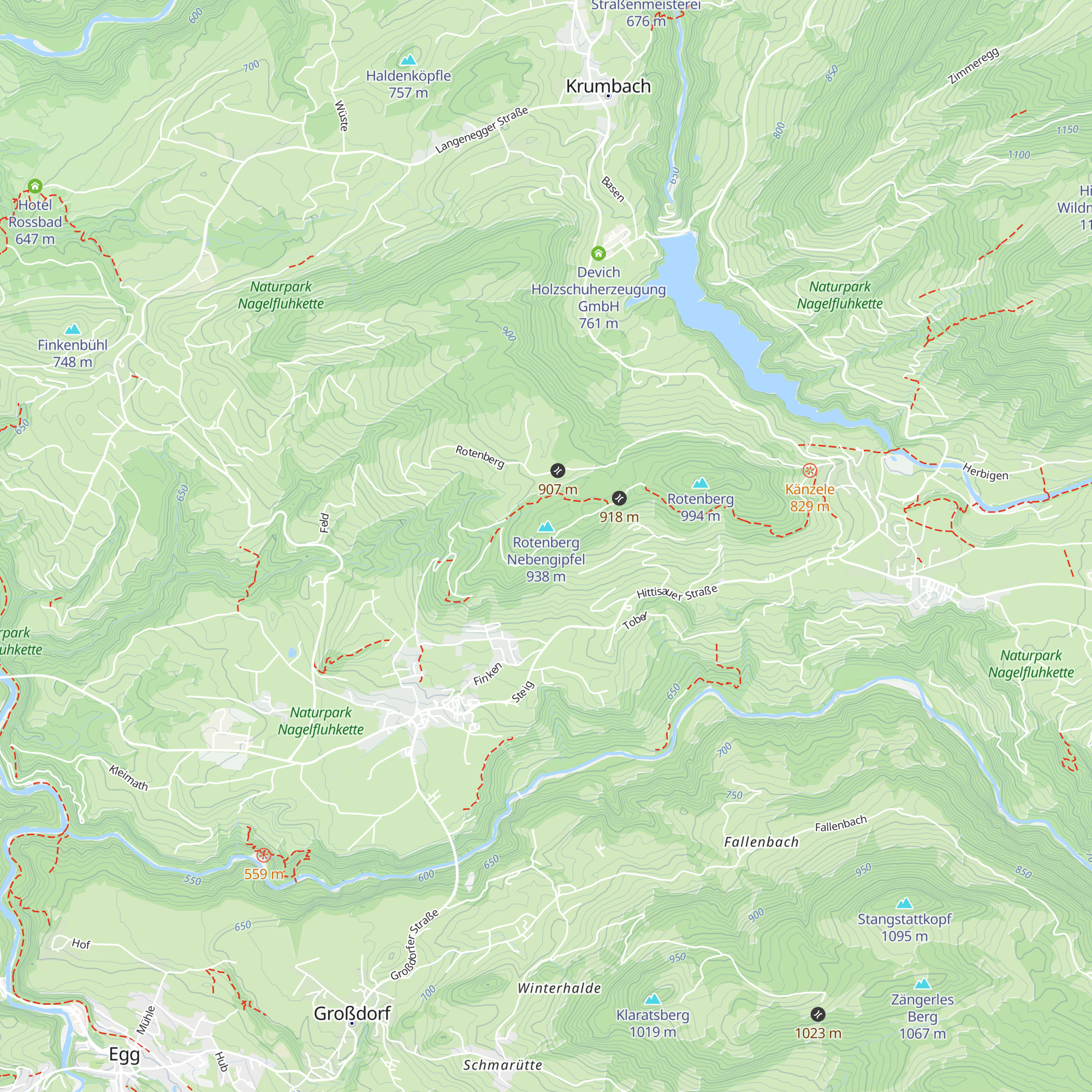 Waldzimmer map