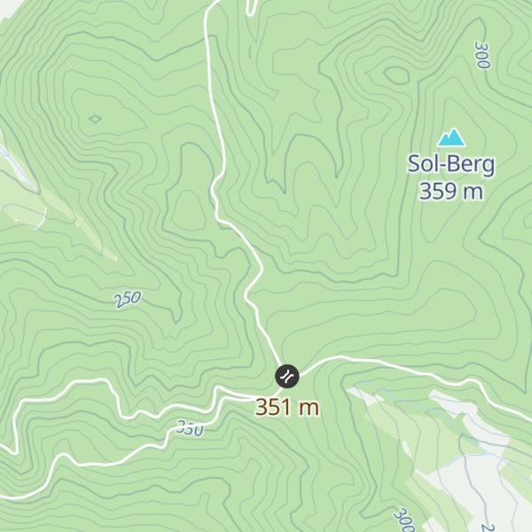 Map of Schutzhütte an der Auerhahneiche