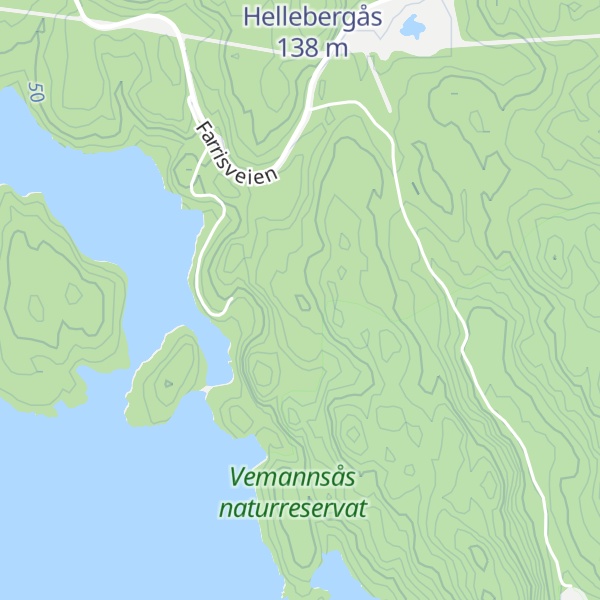 Map of Sagbakken