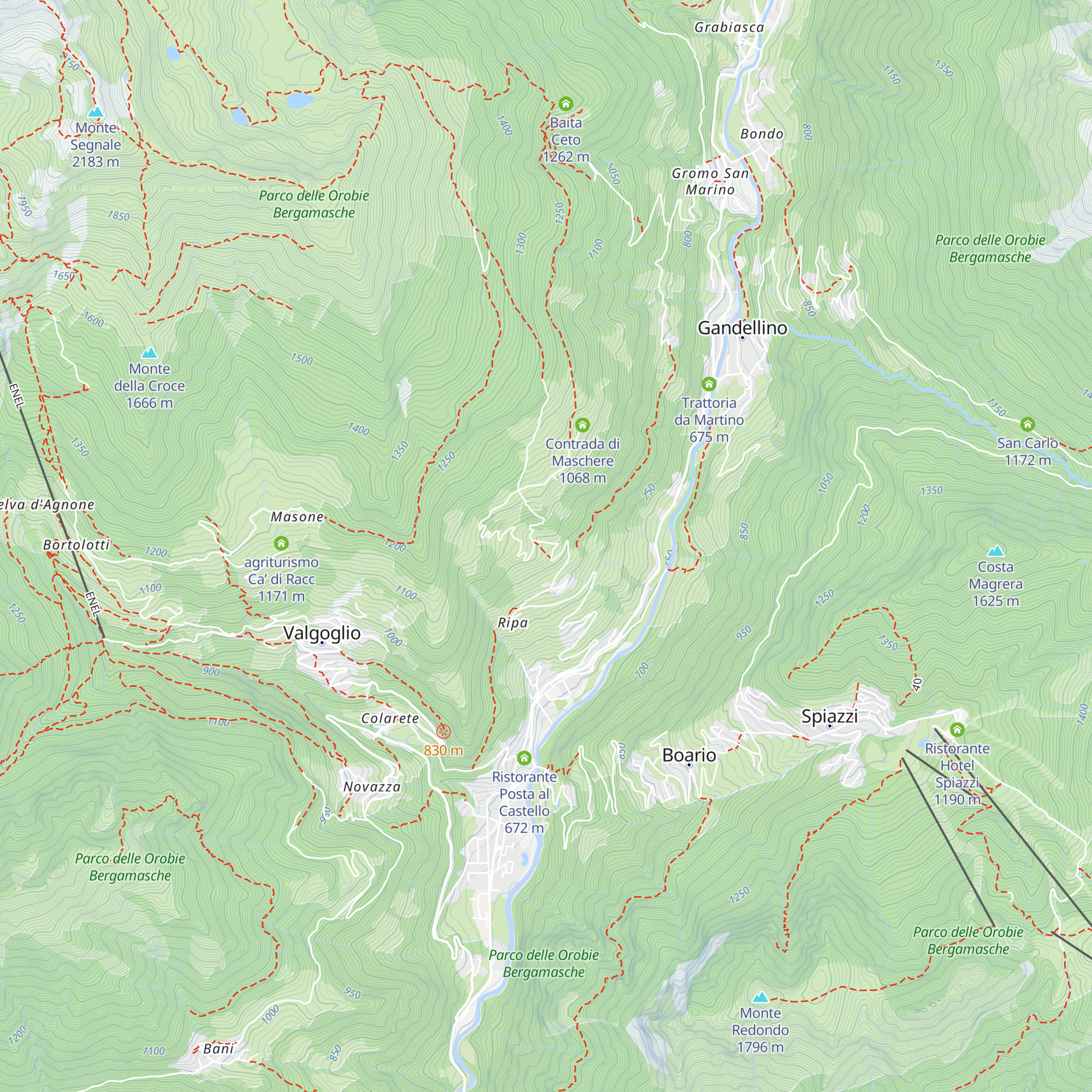 Azienda agricola Burlandi map