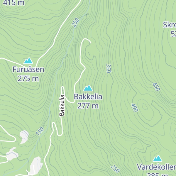 Map of Bakkelia
