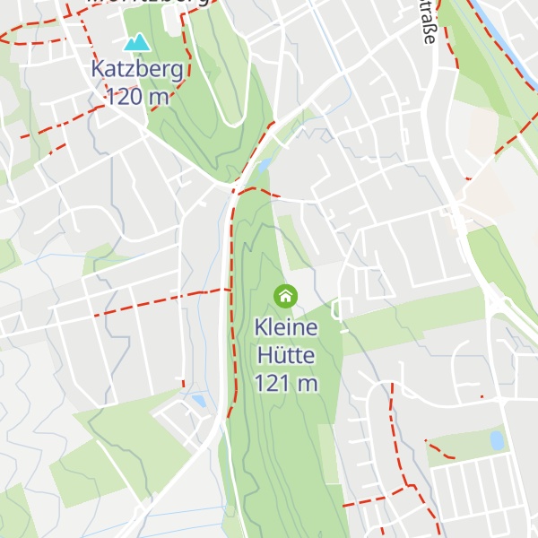 Map of Große Hütte