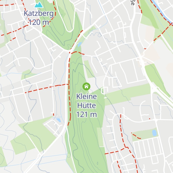 Map of Kleine Hütte
