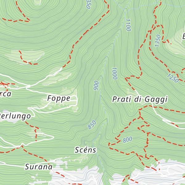 Map of Casa delle Guardie