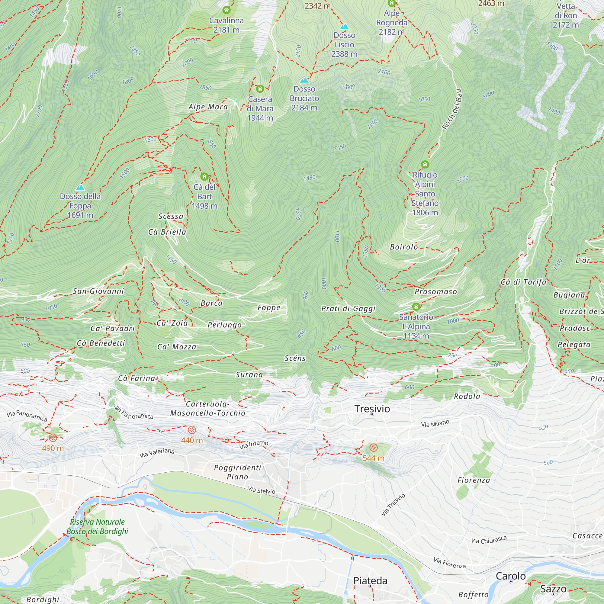 Casa delle Guardie map