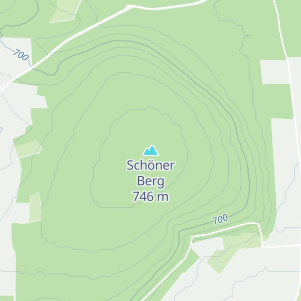 Map of Schöner Berg