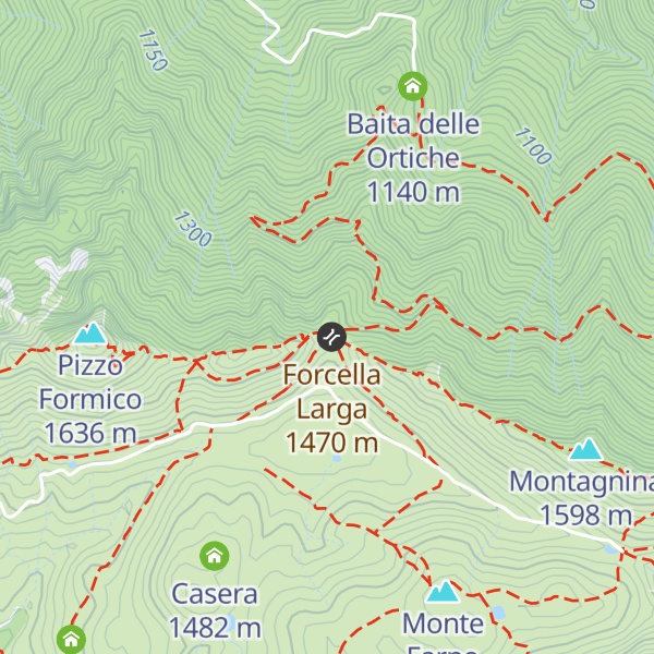 Map of Capanna Ilaria