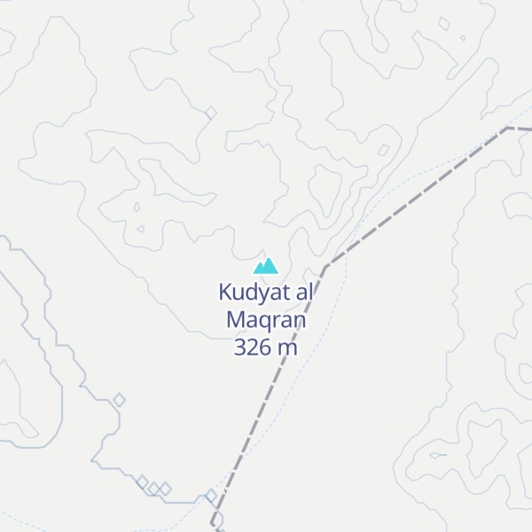 Map of Kudyat al Maqran