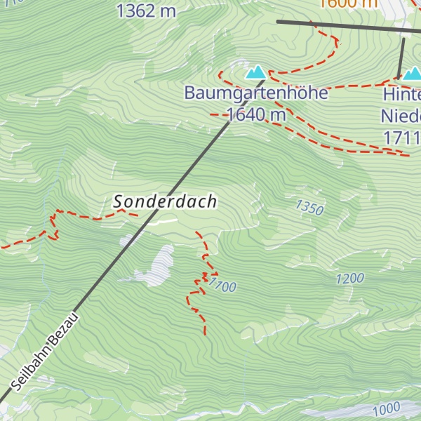 Map of Berghof Sonderdach