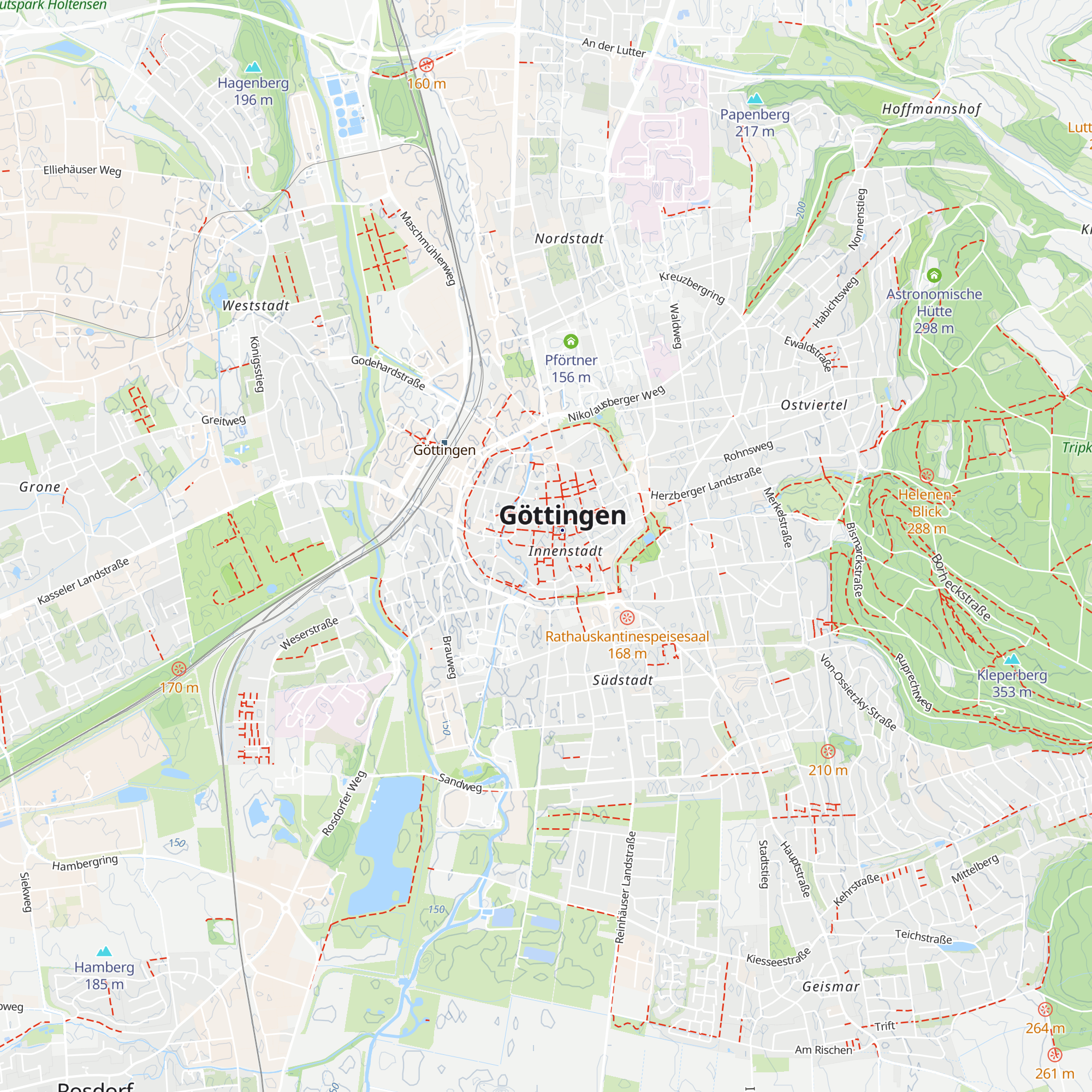 Göttinger Verkehrsbetriebe GmbH map