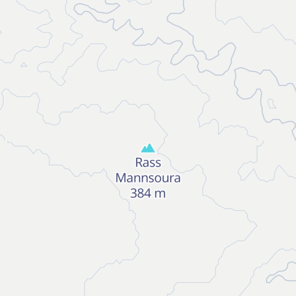 Map of Rass Mannsoura