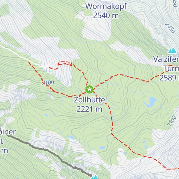 Map of Zollhütte