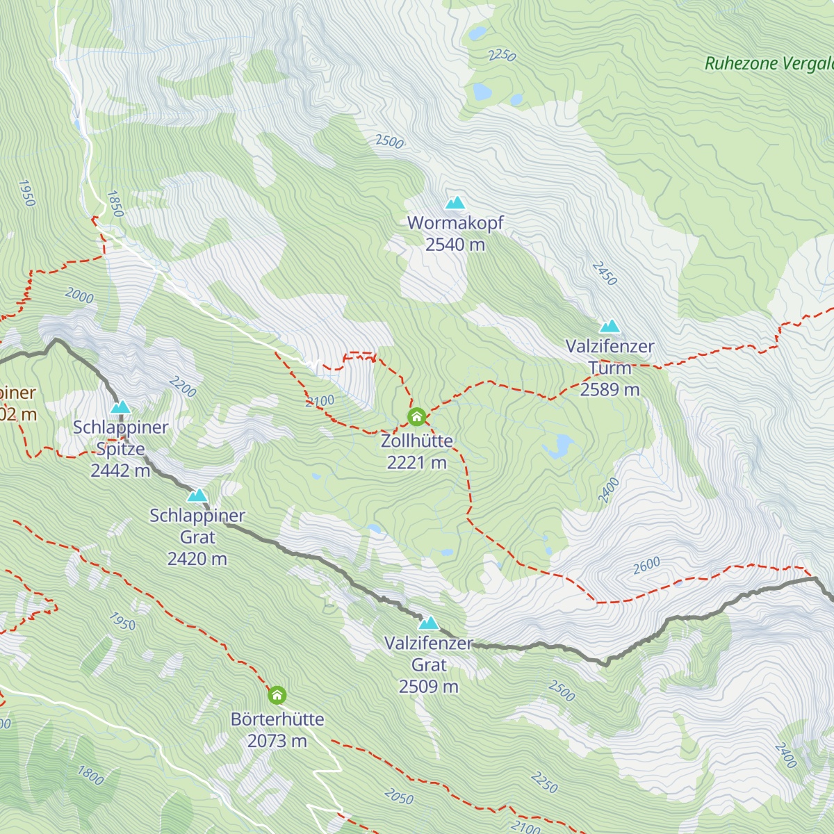 Zollhütte map