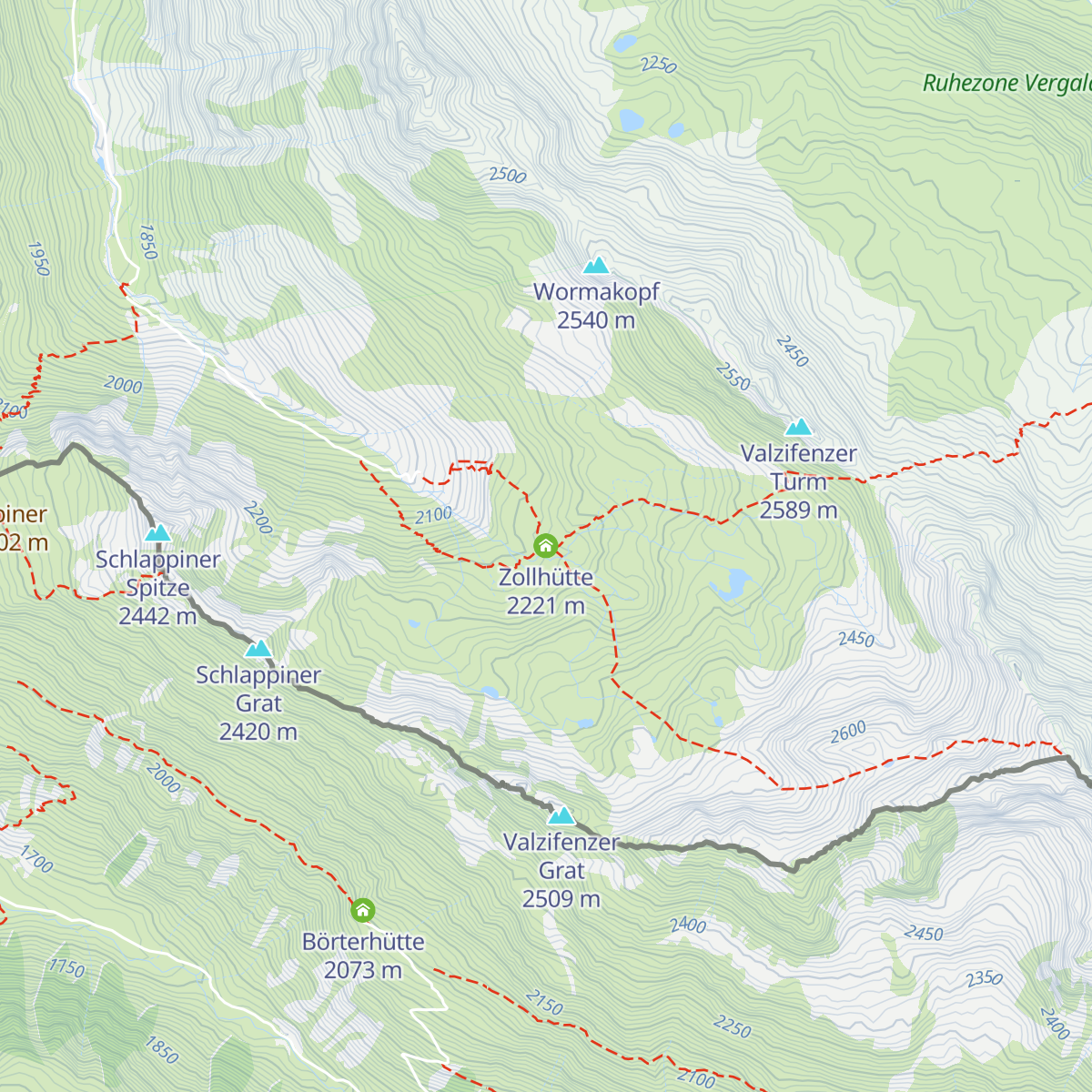 Zollhütte map