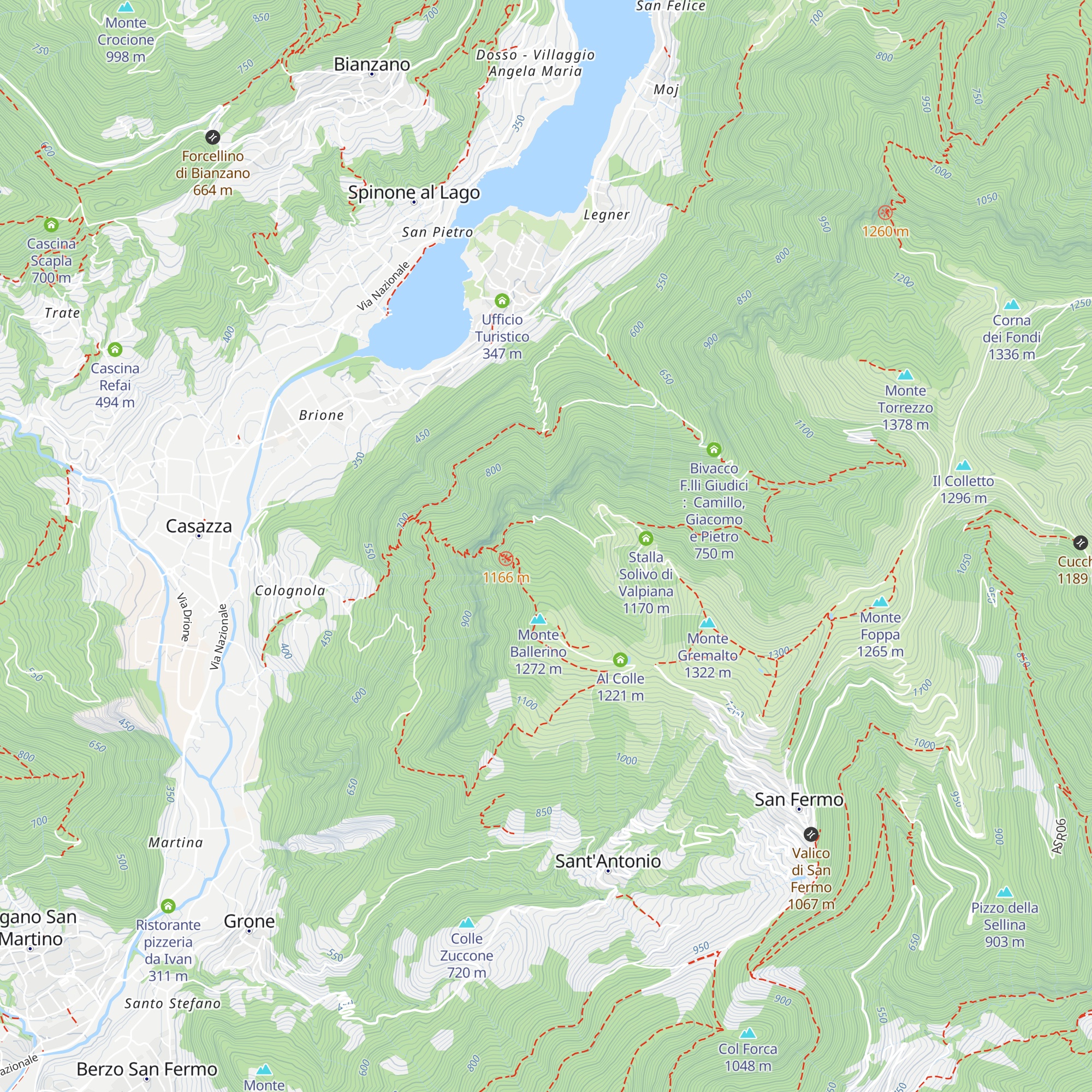 Stalla Foppalupo map