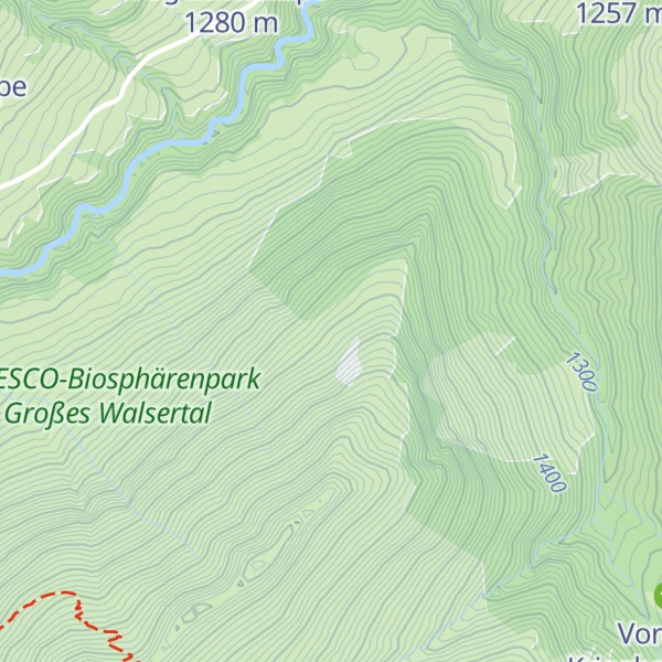 Map of Sättelealpe