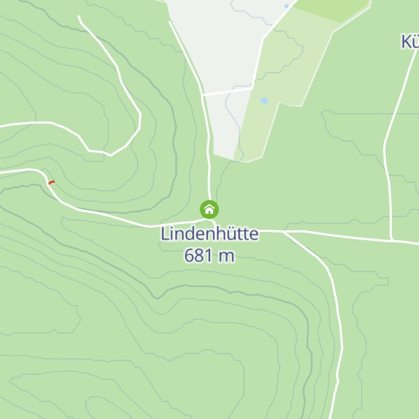 Map of Lindenhütte
