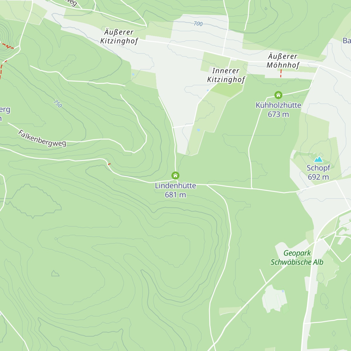 Lindenhütte map