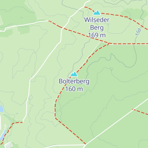 Map of Bolterberg
