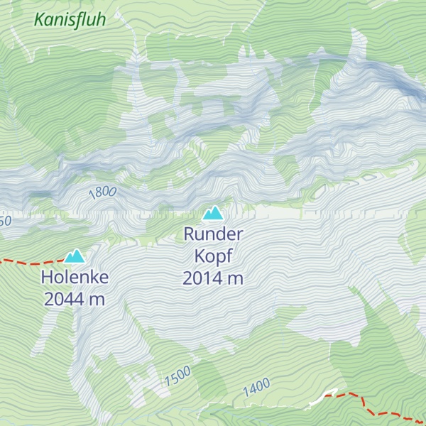 Map of Runder Kopf