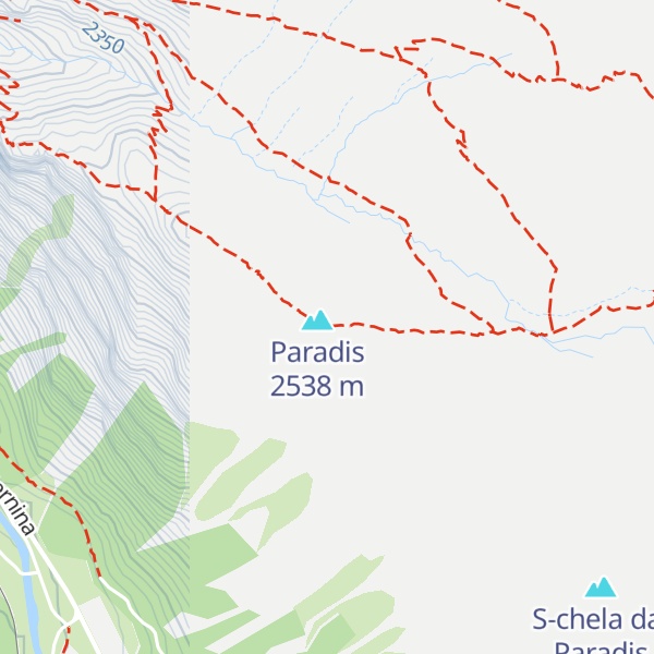 Map of Chamanna Paradis