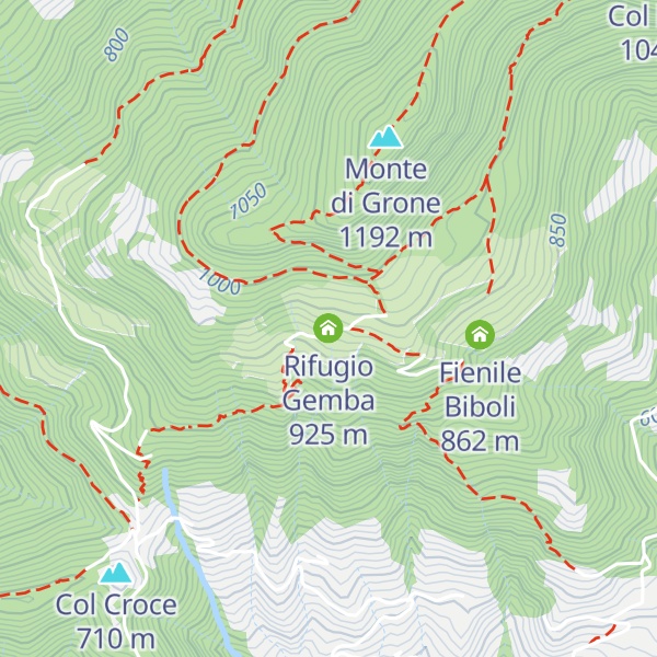 Map of Rifugio Gemba