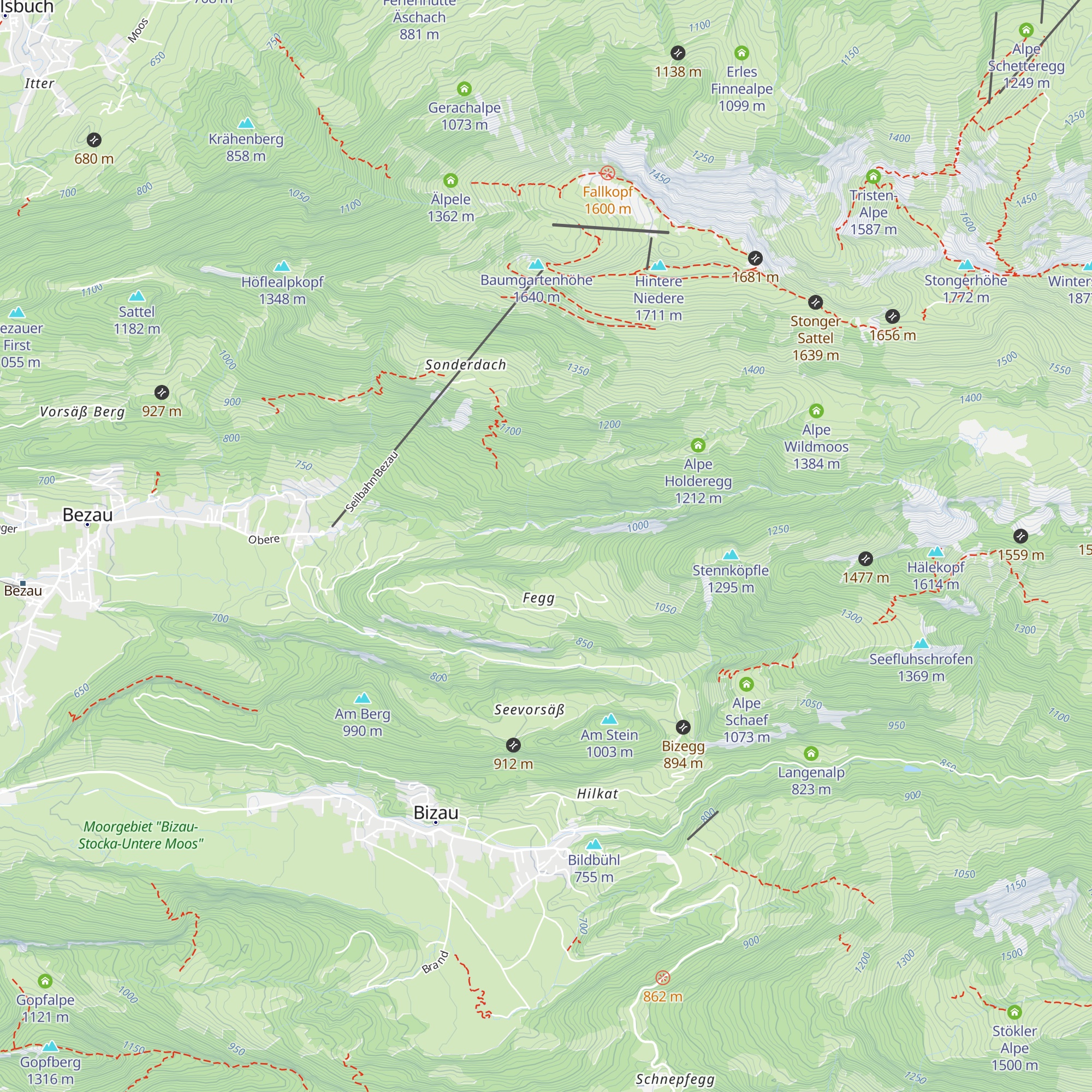 Breitengaut map
