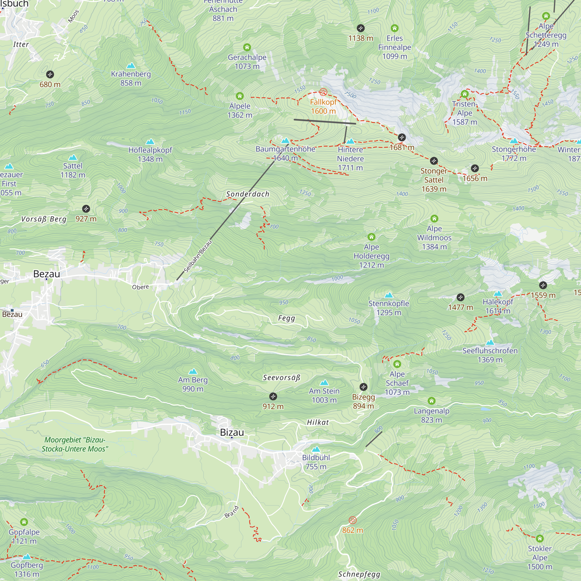 Breitengaut map