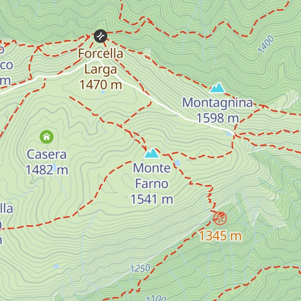 Map of Rifugio Parafulmine