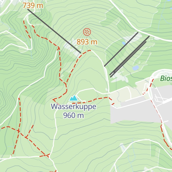 Map of Abtsrodaer Kuppe