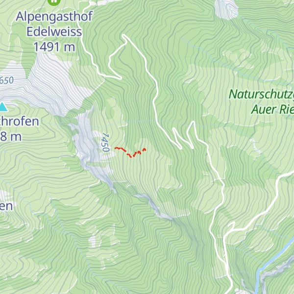 Map of Unterhörnle Alpe