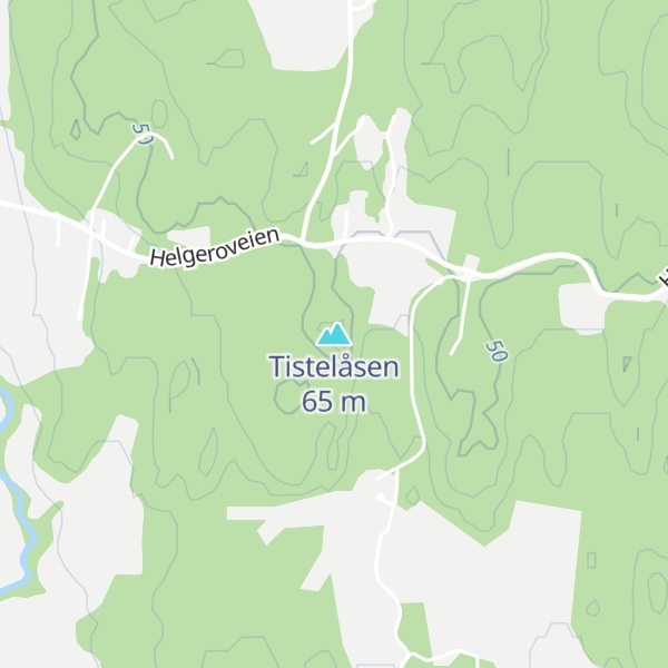 Map of Tistelåsen