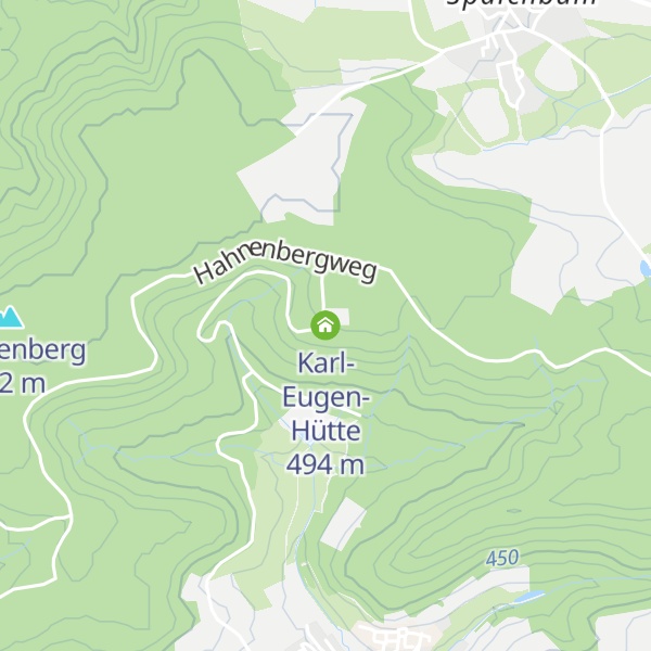 Map of Karl-Eugen-Hütte