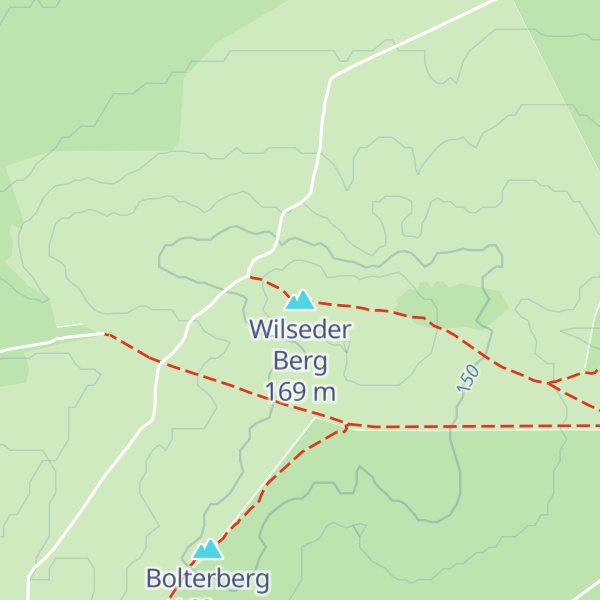 Map of Wilseder Berg
