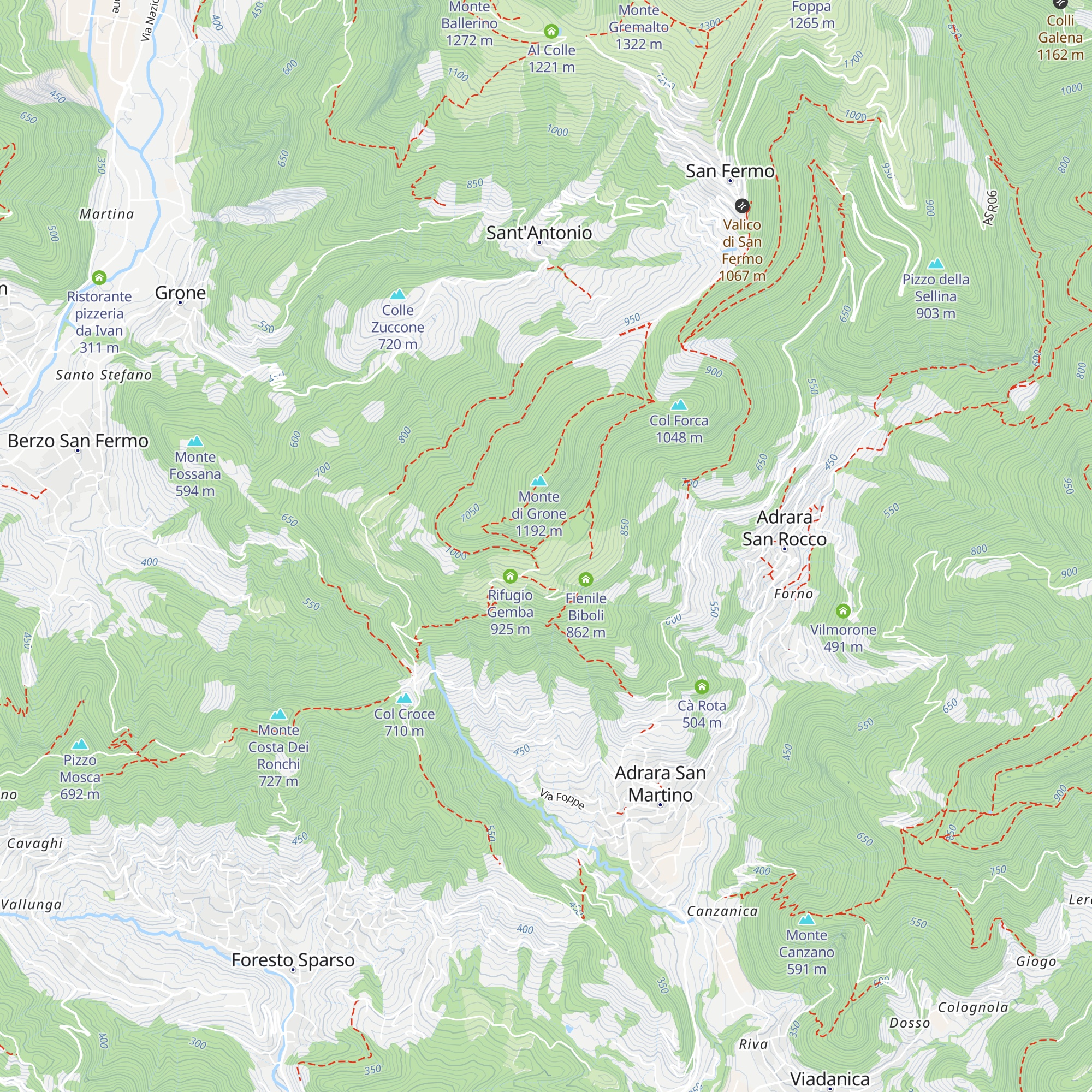 Cascina Fagiolo map