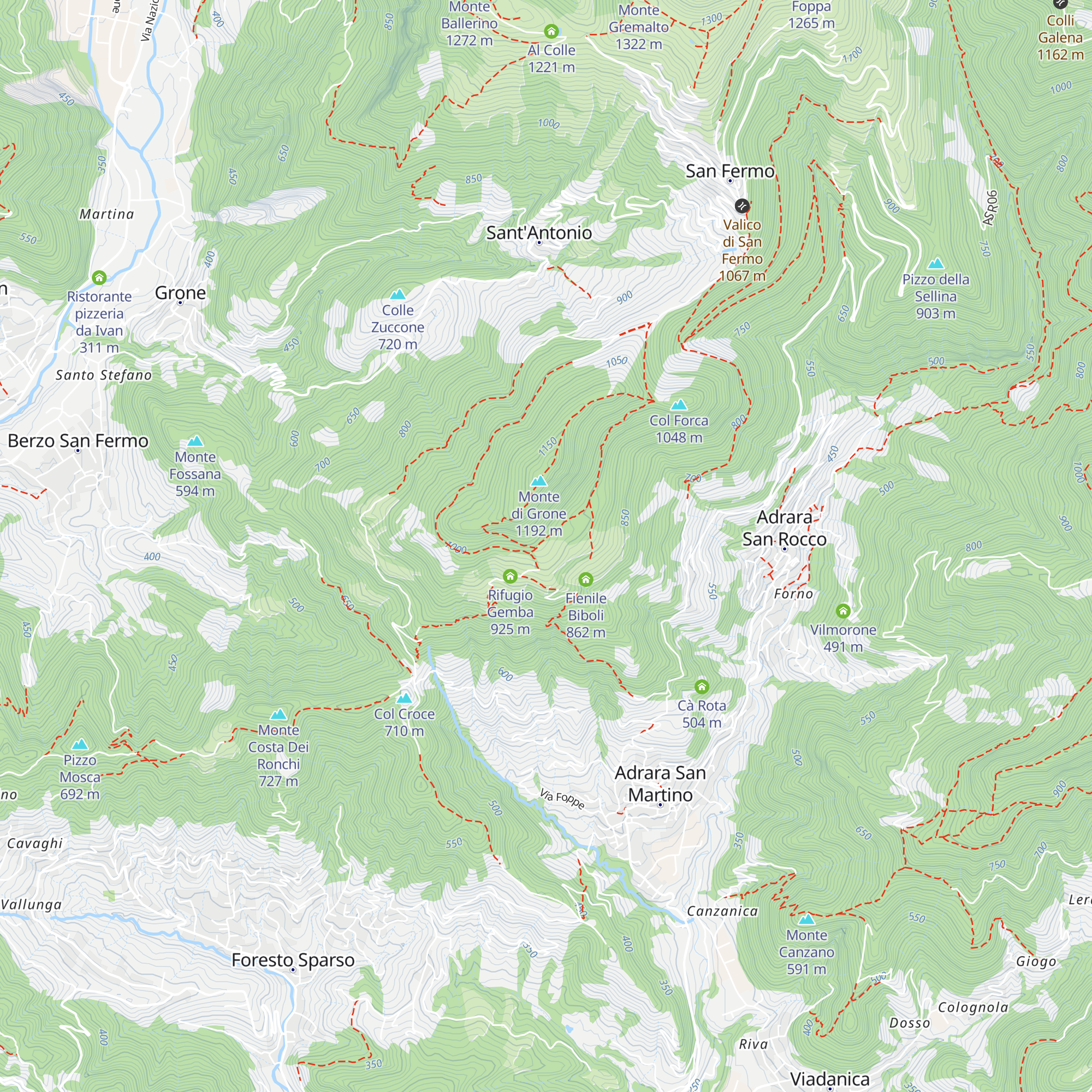 Cascina Fagiolo map